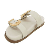 PAPETE DUAS TIRAS OFF FIVELA DETALHADA S 21564 0338 0002 SCHUTZ